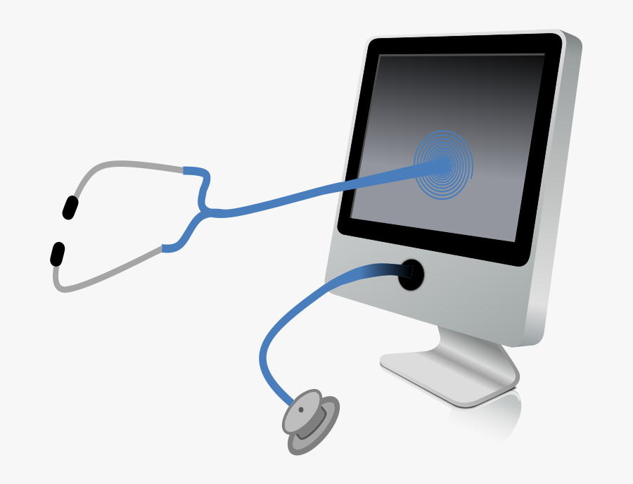 Telemedicine - New Computer, Transparent Clipart