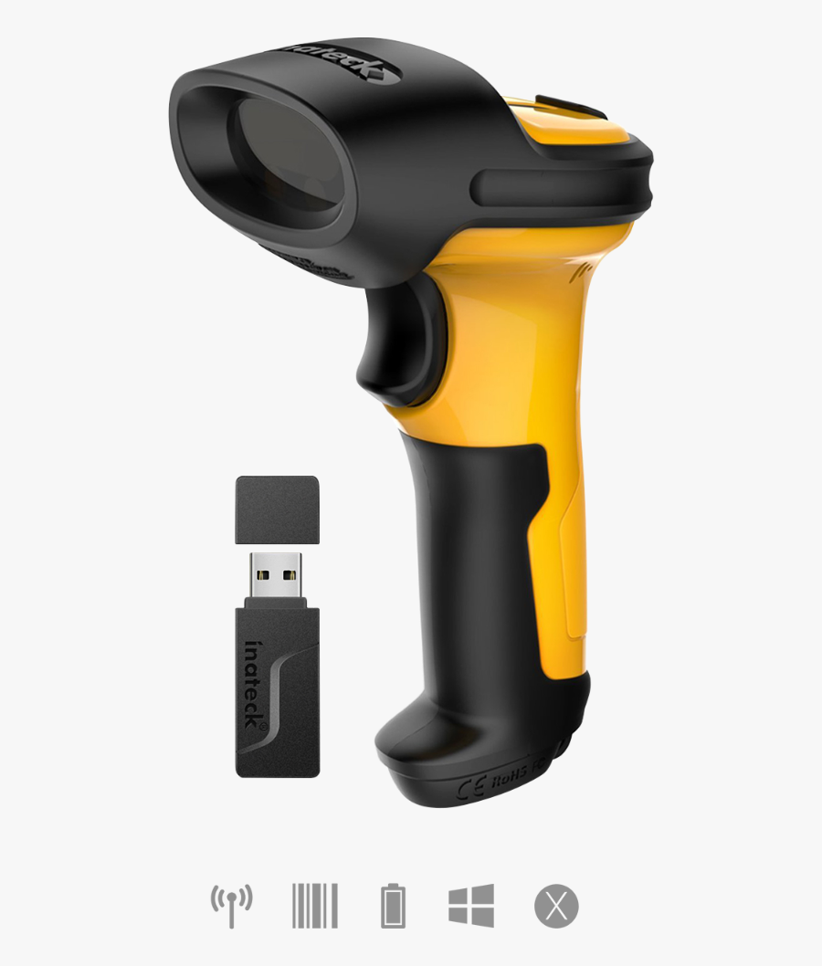 Upgraded 2 In 1 1d Laser Usb 2.0 Wired Wireless Compatible, Transparent Clipart