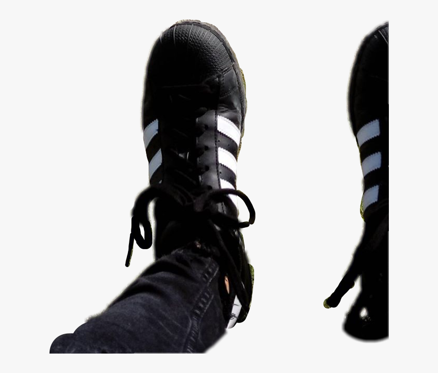 #long #clown #feet #shoes #adidas #superstar #sneaker - Walking Shoe, Transparent Clipart
