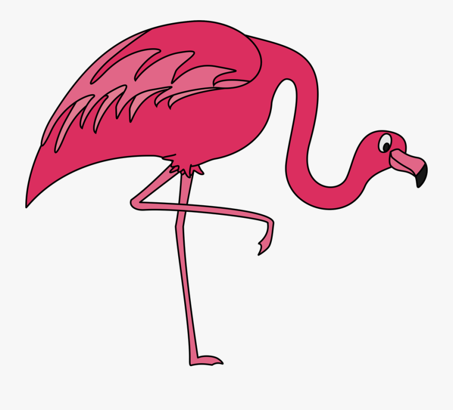 Pink Free Download Best - Flamingoclip Art, Transparent Clipart