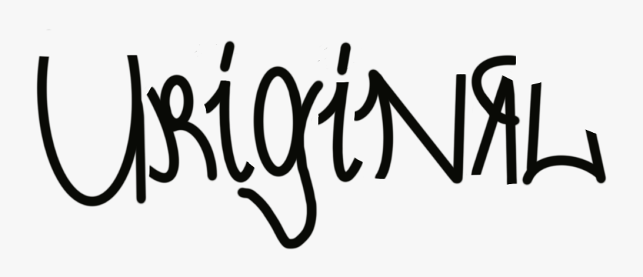 Uriginal - Calligraphy, Transparent Clipart