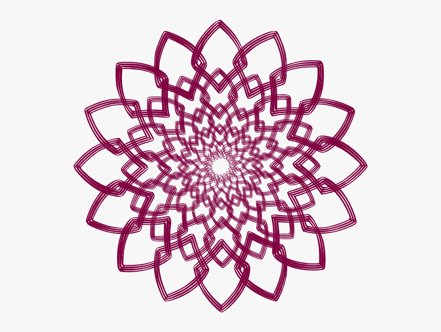 Mindfulness Colouring Art Patterns, Transparent Clipart