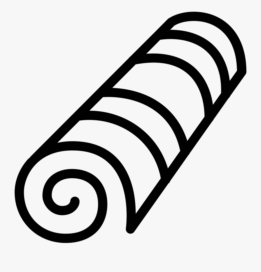 Yoga Mat Icon Free - Transparent Sleep Bag Icon, Transparent Clipart