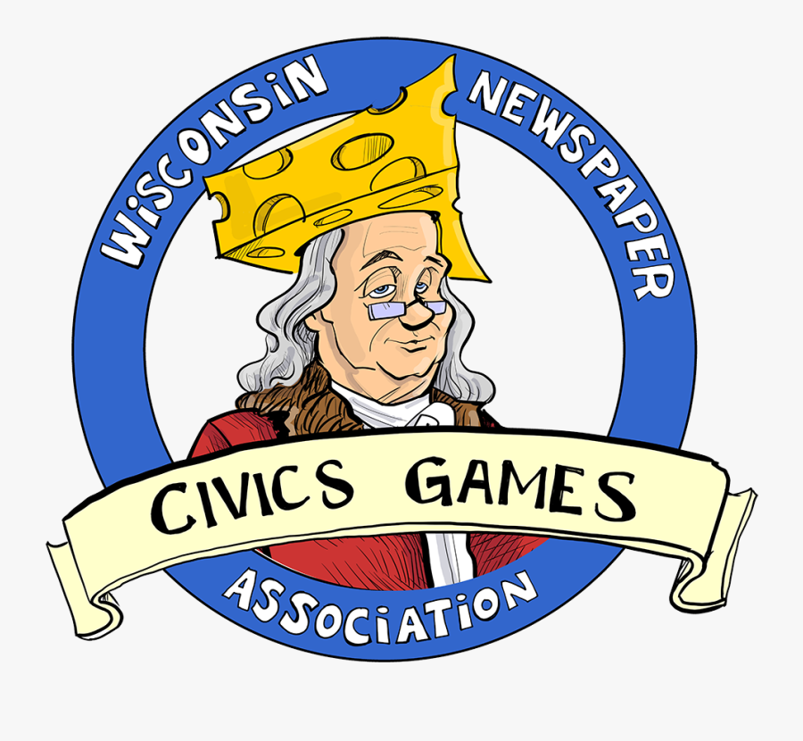 Wisconsin Civics Games Logo, Transparent Clipart