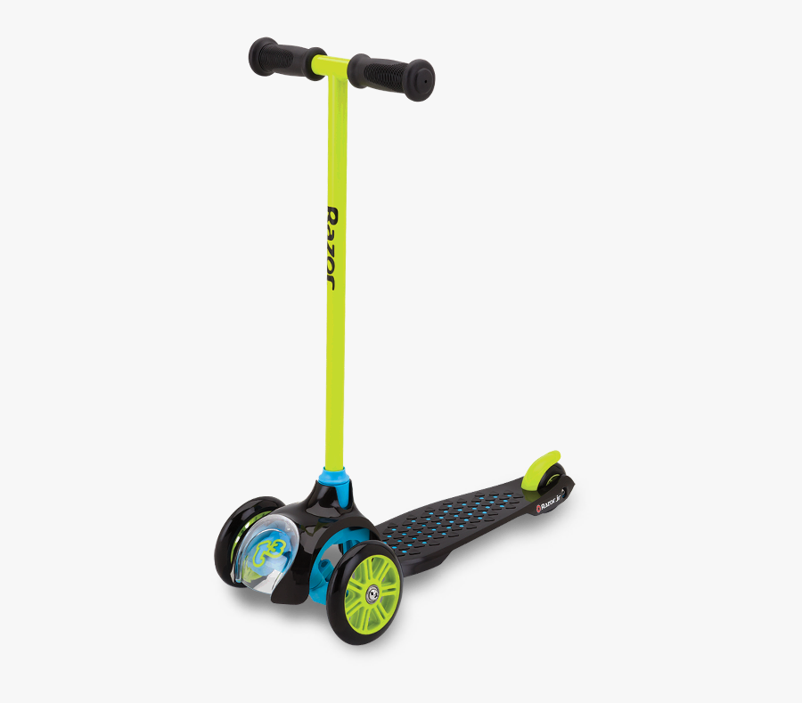 T3 Tilt To Turn Scooter For Preschoolers - Razor Scooter Jr, Transparent Clipart