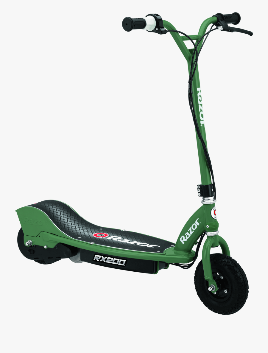Transparent Razor Scooter Clipart - Razor Rx200 Electric Scooter, Transparent Clipart