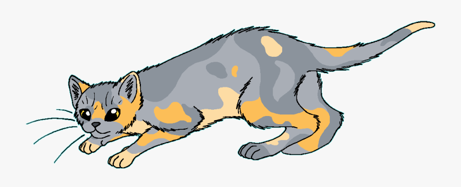 Clipart Cat Drinking Water - Needle Paw Warrior Cats, Transparent Clipart
