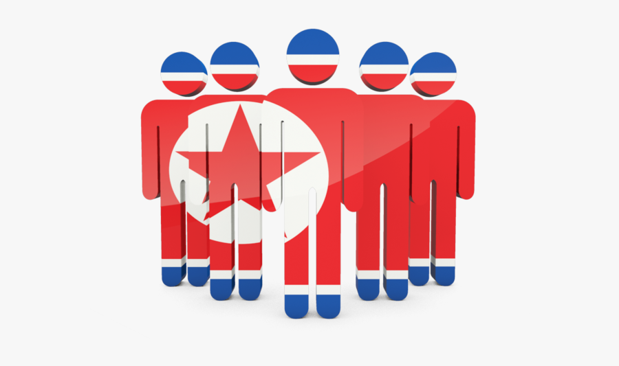 Download Flag Icon Of North Korea At Png Format - North Korea People Transparent, Transparent Clipart