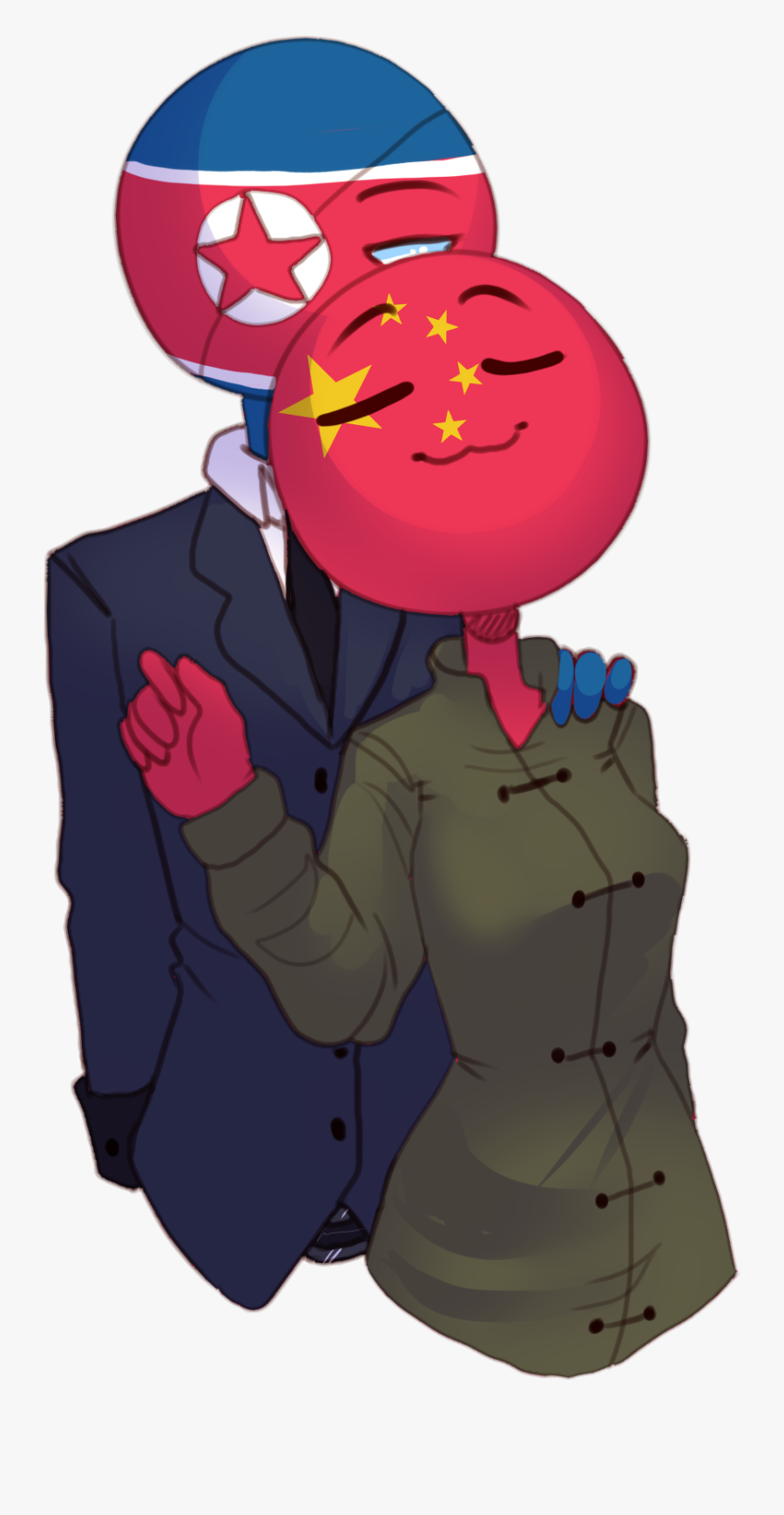 Image - North Korea X China, Transparent Clipart