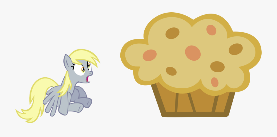 Derpy Muffin, Transparent Clipart