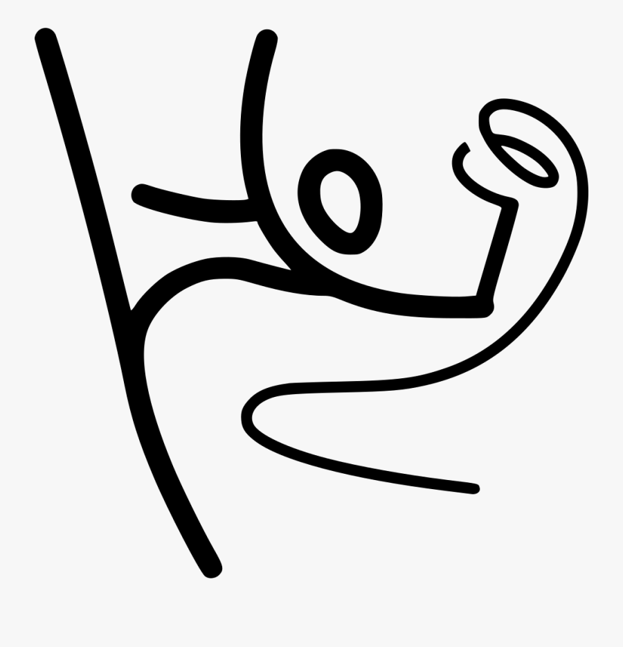 Gymnastics Rhythmic, Transparent Clipart
