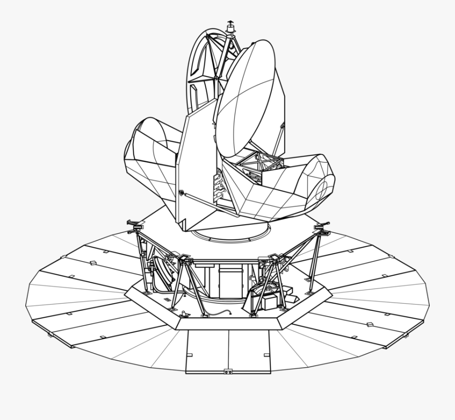 Line Art,angle,area - 2001 Wilkinson Microwave Anisotropy Probe Wmap, Transparent Clipart