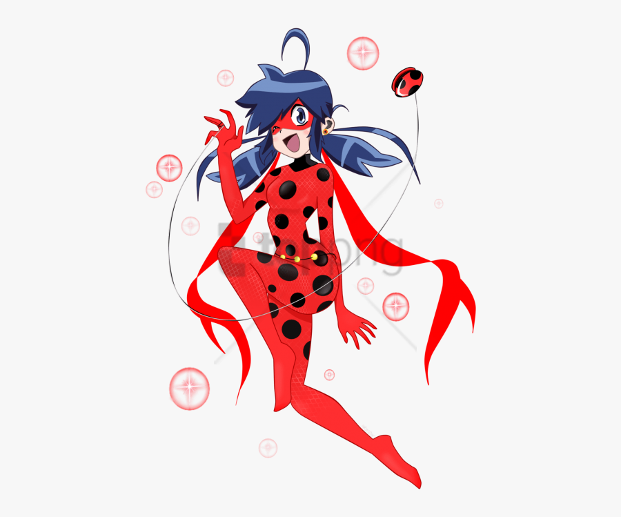 Free Png Miraculous Ladybug 2d - Lady Bug Miraculous Ladybug Anime, Transparent Clipart