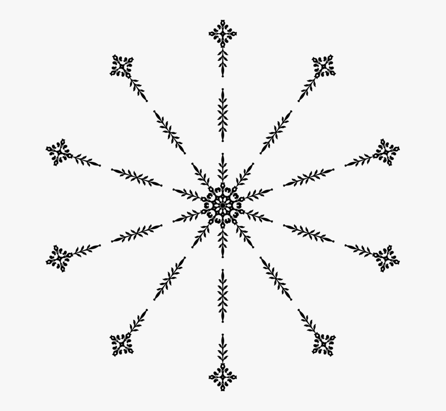 Plant,symmetry,area - Monochrome, Transparent Clipart