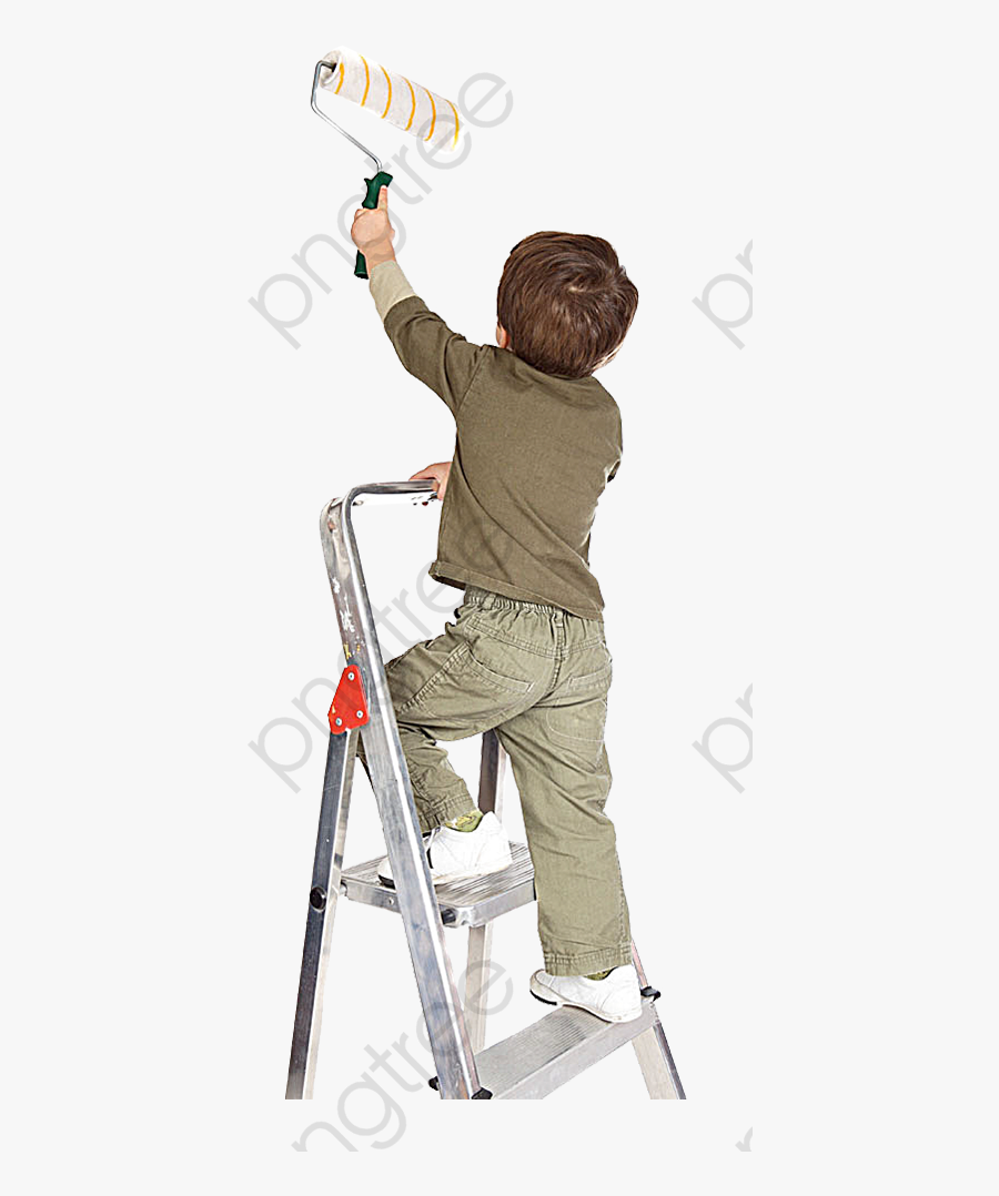 Transparent Painters Pallet Png - Child Painting Png, Transparent Clipart