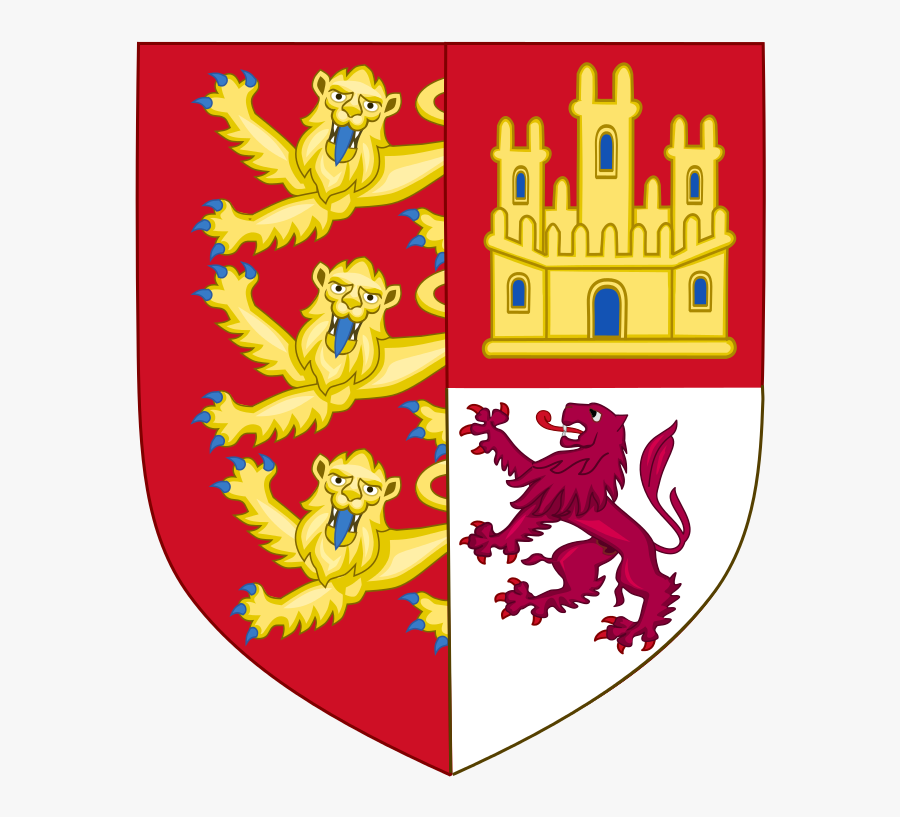 Clip Art Eleanor Of Aquitaine Clipart - Coat Of Arms Of Eleanor Of Aquitaine, Transparent Clipart