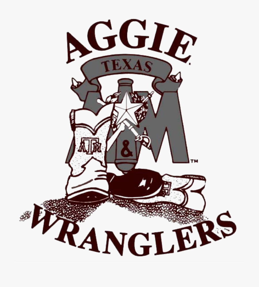 Aggie Wranglers Logo, Transparent Clipart
