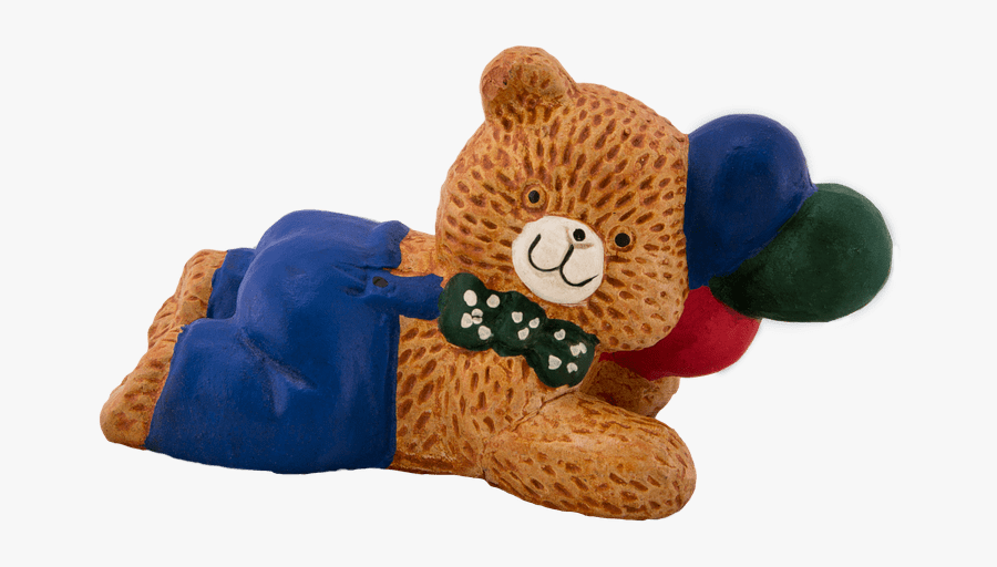 Bear With Balloons - Bear, Transparent Clipart