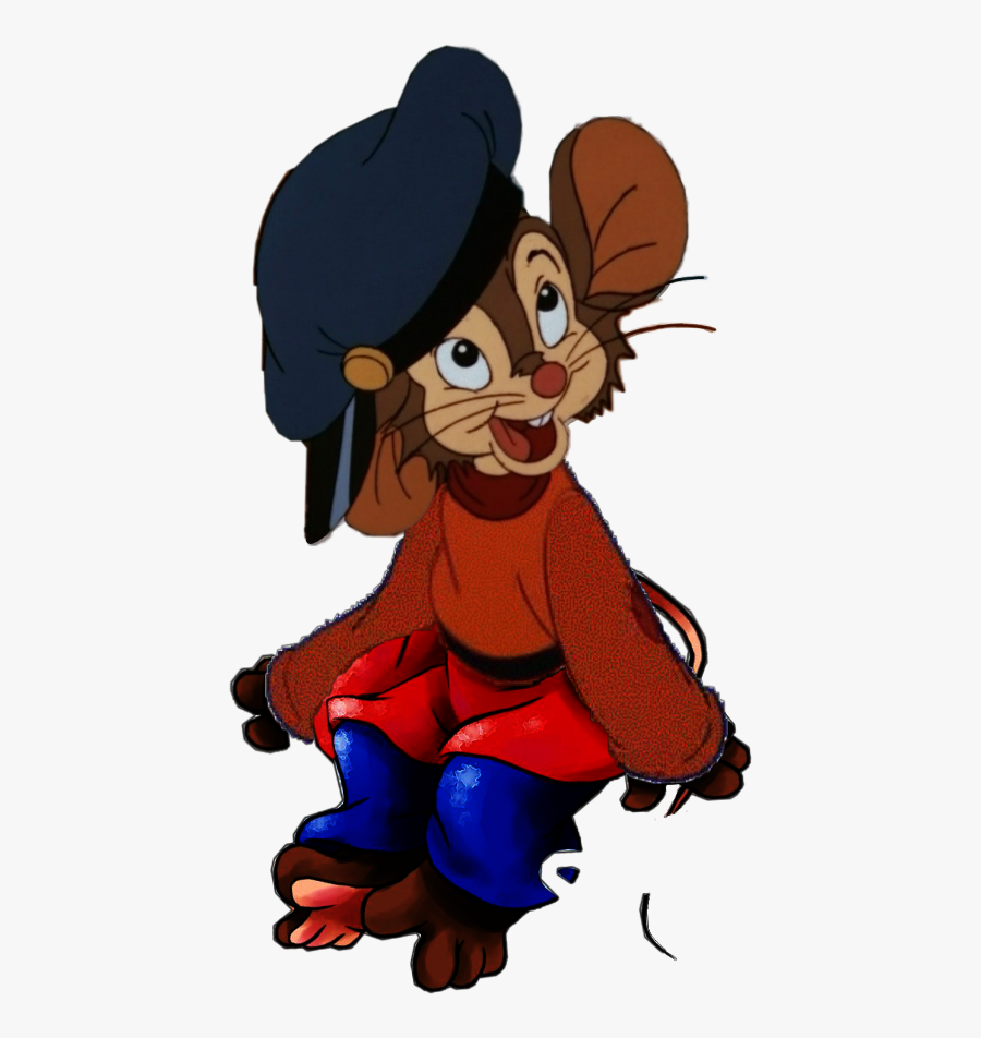 Anamericantail Fievel Feivel Art Freetoedit - Cartoon, Transparent Clipart