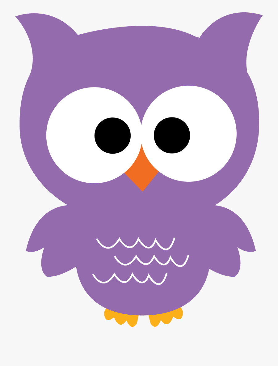 Owl Clipart Purple - Cute Owl Purple Owl Clipart, Transparent Clipart