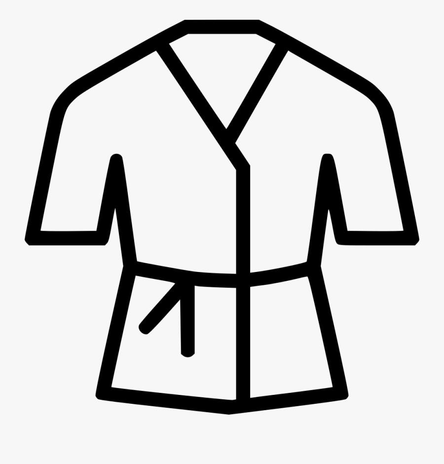 Karate Robe Costume Dress Wear Martial Arts - Karate Costume Png, Transparent Clipart