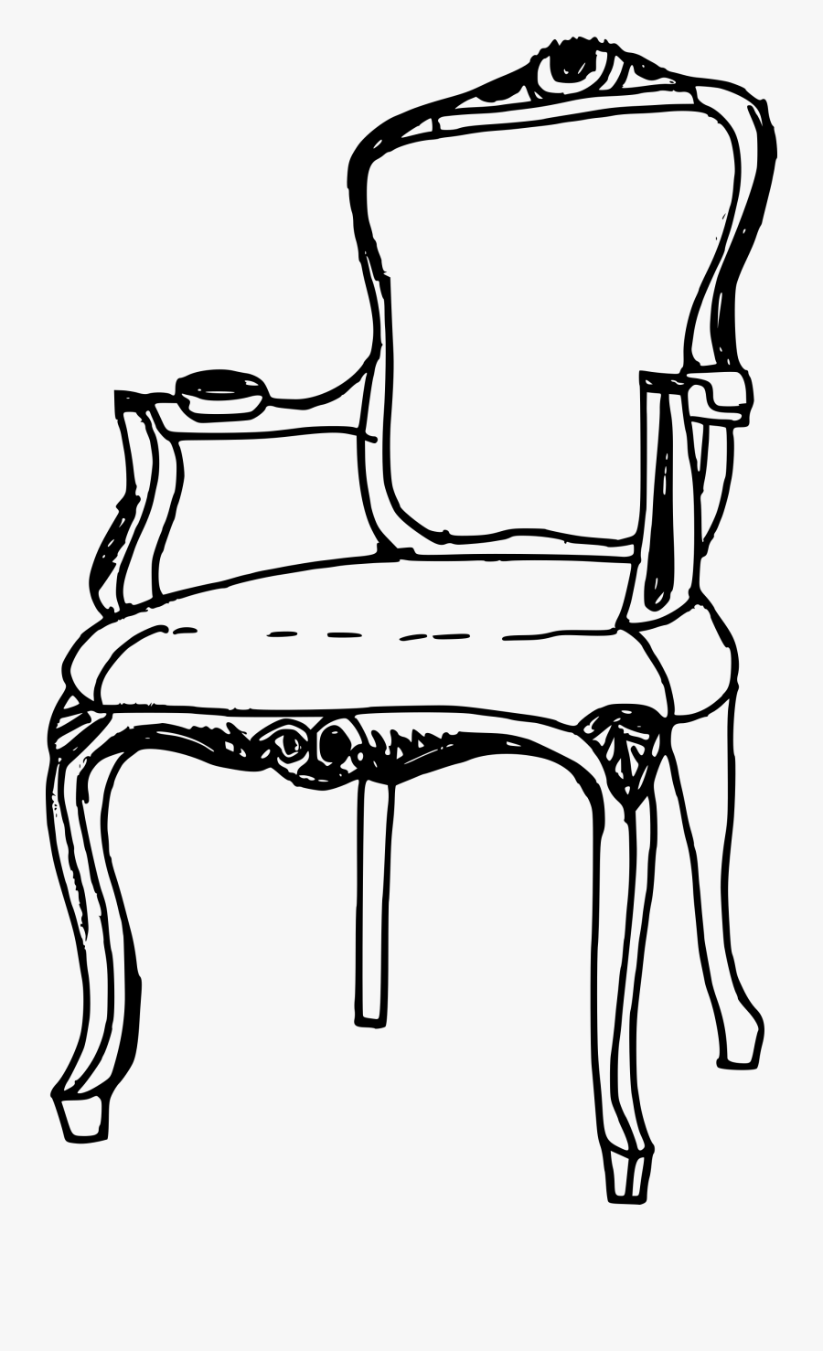 Chair Clipart , Png Download - Chair Drawing Png, Transparent Clipart