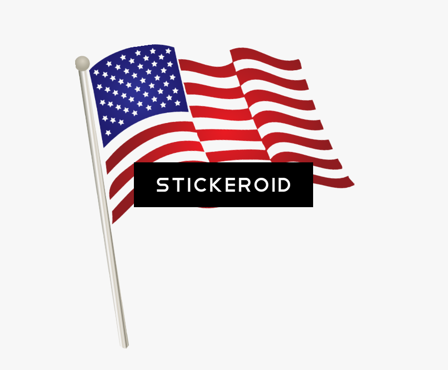 Usa Flag Flags - Memorial Day Flag Clipart, Transparent Clipart