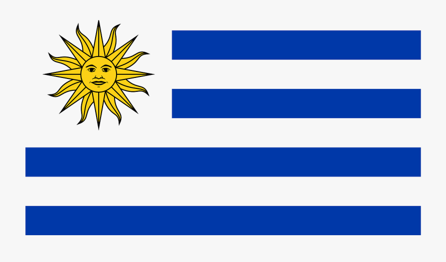 Facts About Uruguay Fun - Uruguay Flag, Transparent Clipart