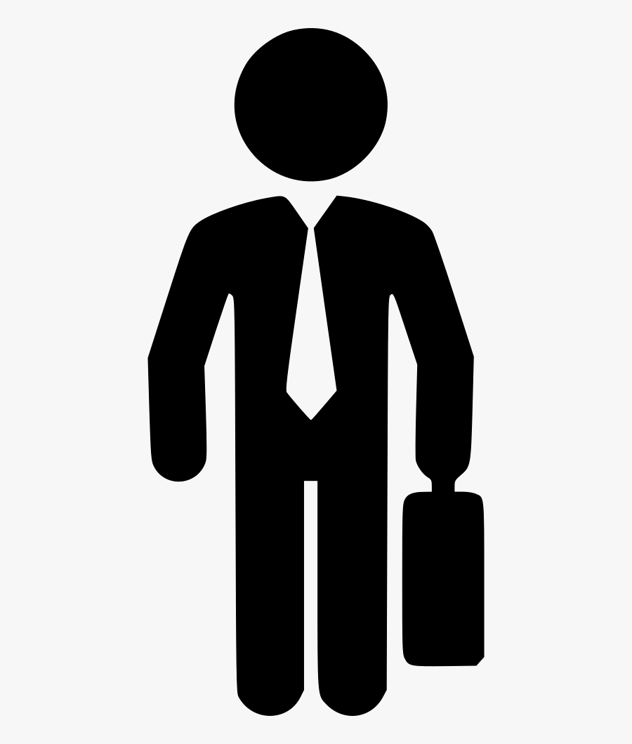 Man Suitcase Svg Png Icon Free Download - Man With A Suitcase Icon, Transparent Clipart