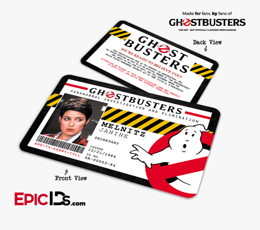Ghostbusters Paranormal Investigation Cosplay Name - Janine Melnitz, Transparent Clipart