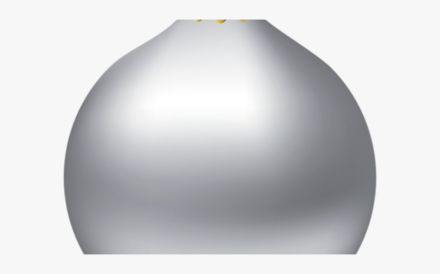 Transparent Christmas Ornament Clipart Black And White - Sphere, Transparent Clipart