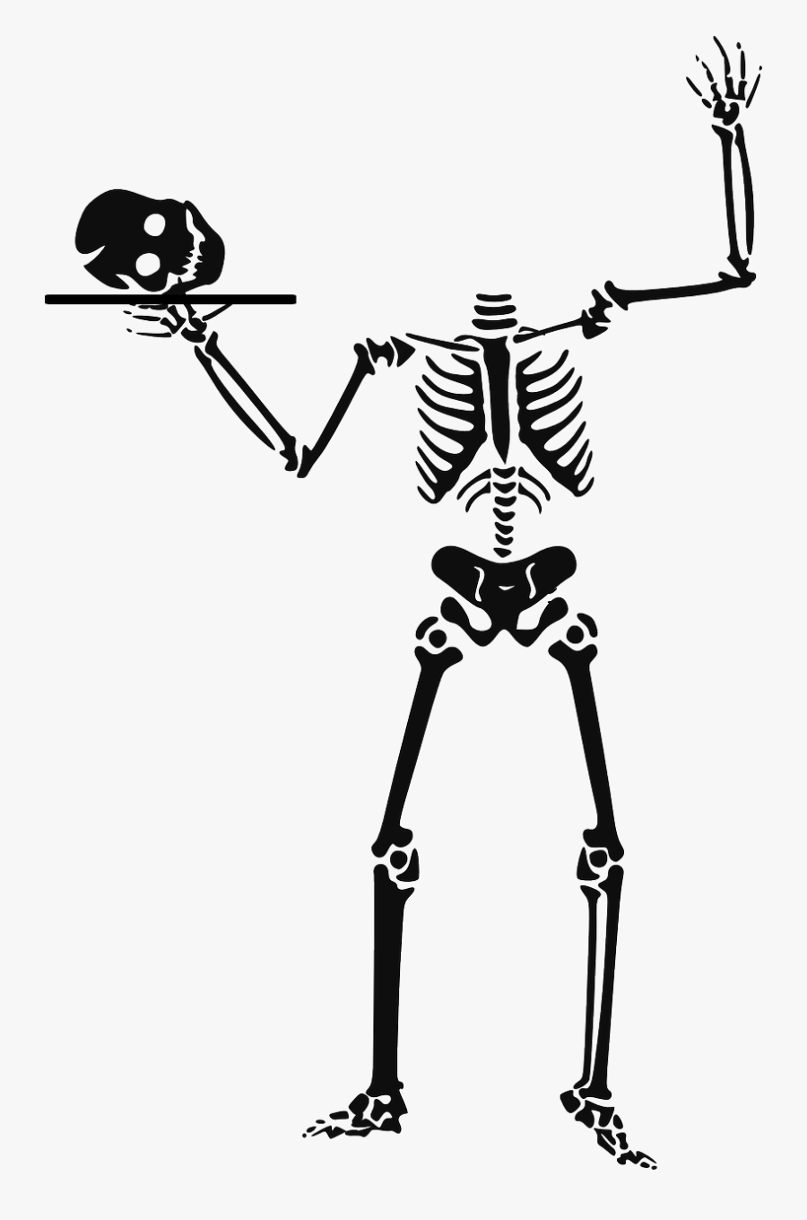 Skeleton Headless Halloween Free Photo - Halloween Skeleton Clipart, Transparent Clipart