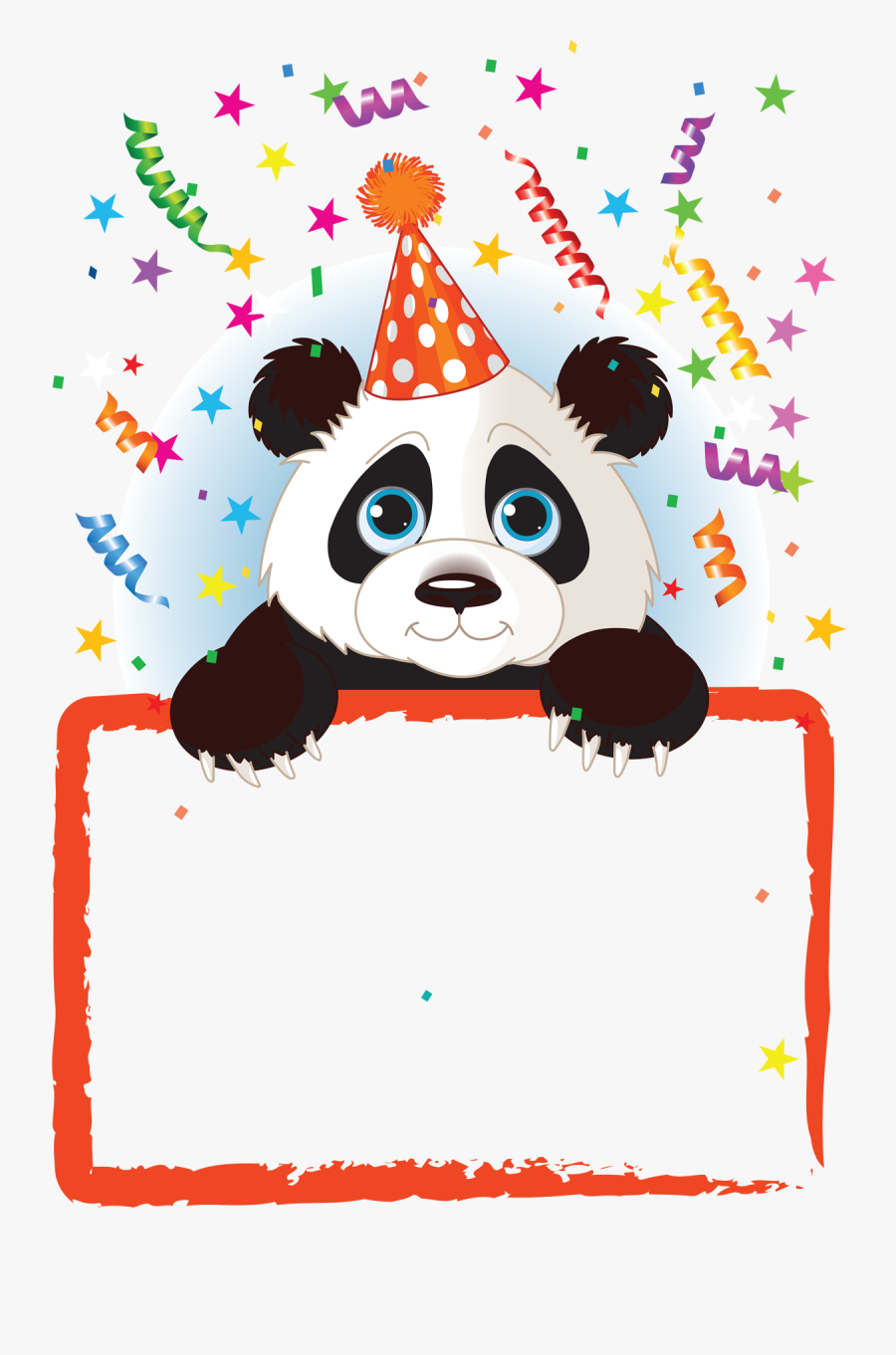 Feliz Cumpleaños De Panda, Transparent Clipart