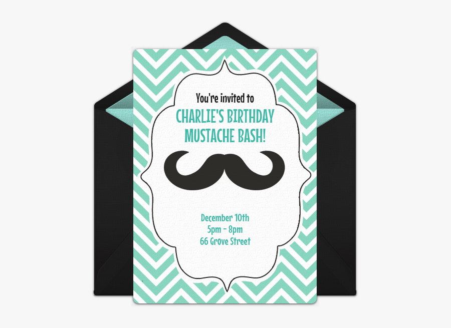 Clip Art Little Man Birthday Invitations - Online 18th Birthday Invitations, Transparent Clipart