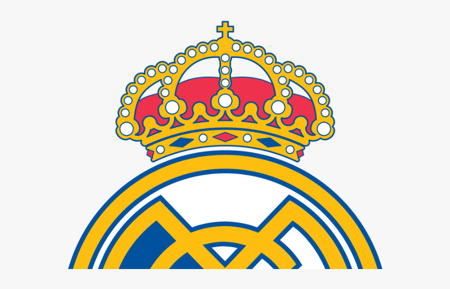 Real Madrid Remove Cross From Badge After Abu Dhabi - Cool Soccer Teams Logos, Transparent Clipart