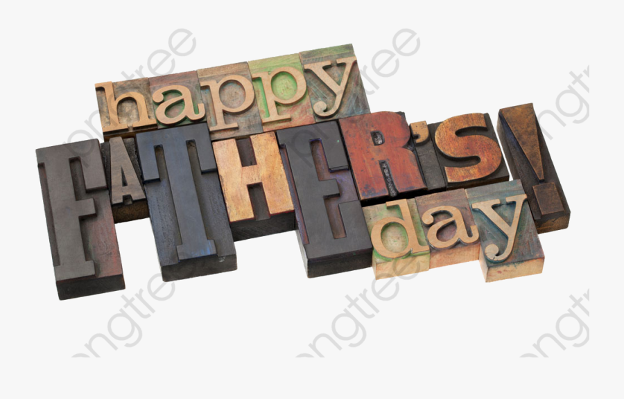 Happy Fathers Day 2017, Transparent Clipart