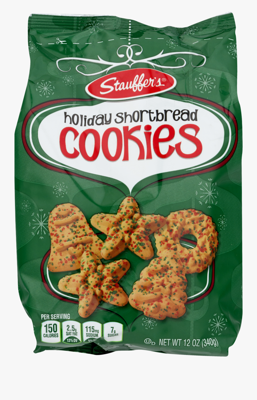 Transparent Christmas Cookies Png - Stauffer's Holiday Shortbread Cookies, Transparent Clipart