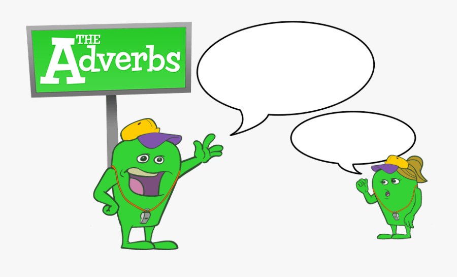 Places Clipart Adverbs - Adverbs Cartoon, Transparent Clipart