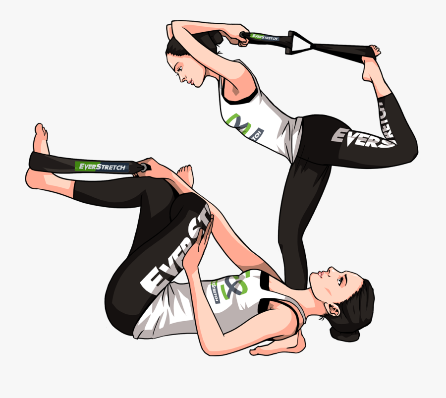 Everstretch Premium Stretching Equipment - Aerobic Exercise, Transparent Clipart