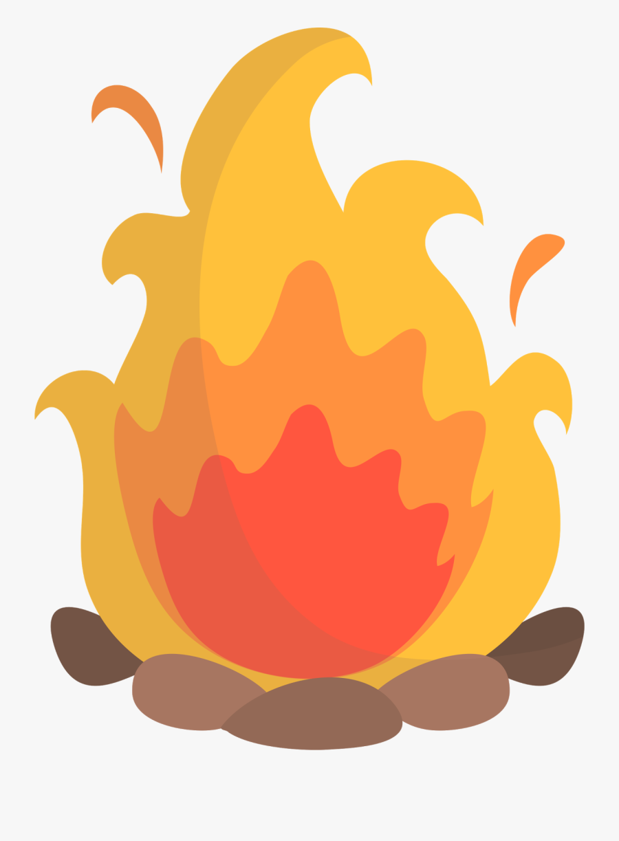 Drawing Fire Cartoon - Fire Drawing Png, Transparent Clipart