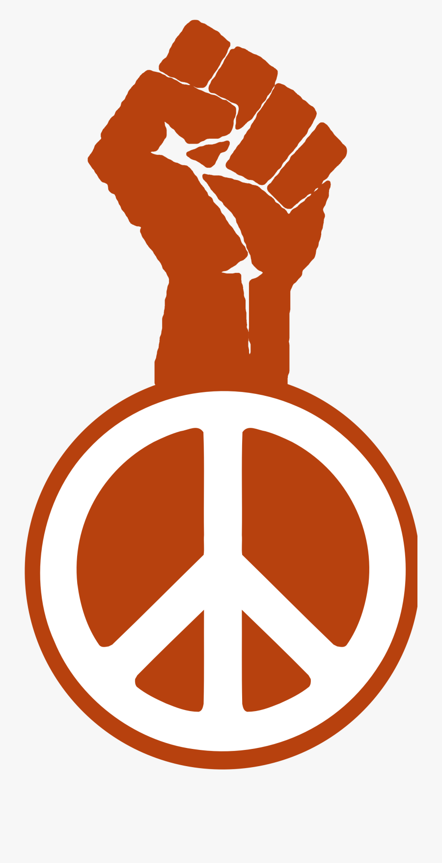 Fight The Power Occupy Wall Street Peace Fist Groovy - Social Justice Clip Art, Transparent Clipart