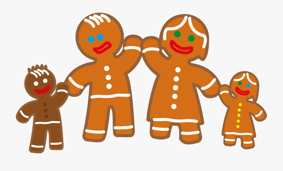 Gingerbread Man Png, Transparent Clipart