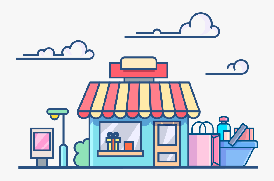 Graphic Freeuse Stock Small Business Bookkeeping Services - Retail Shop Graphics Vector, Transparent Clipart