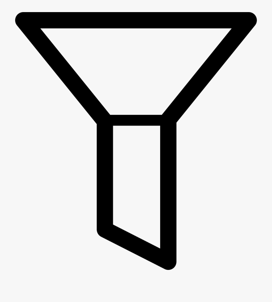 Filter Icon Svg - Icon, Transparent Clipart