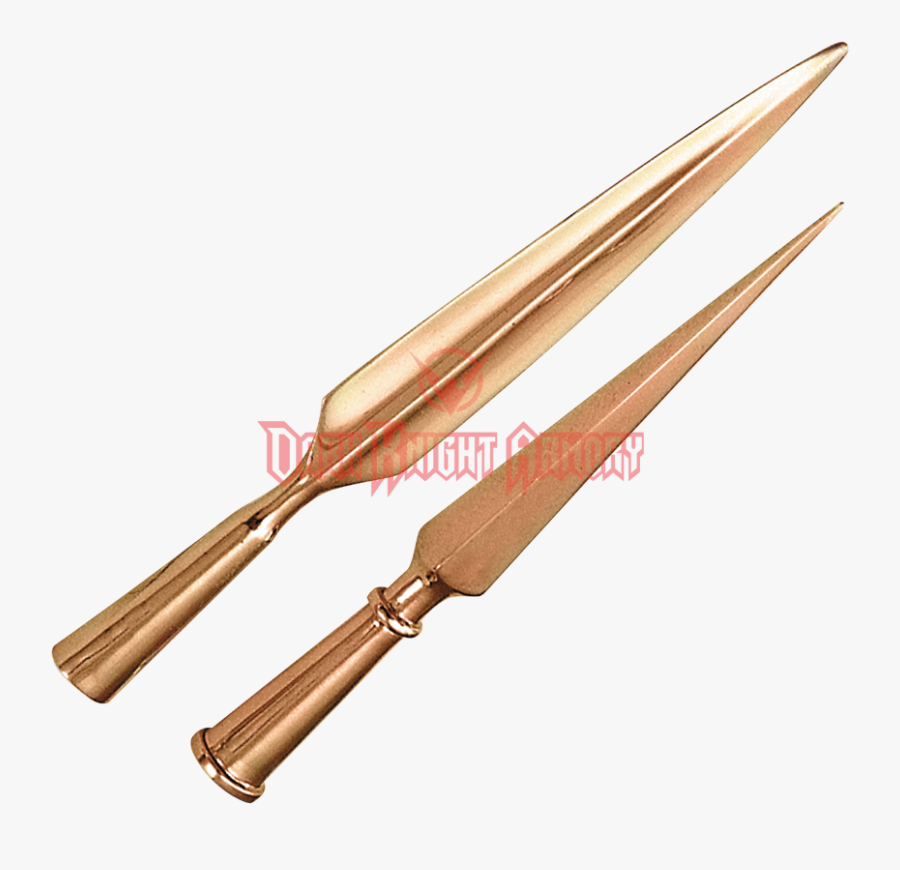 Clip Art Medieval Shovel - Spear Parts, Transparent Clipart