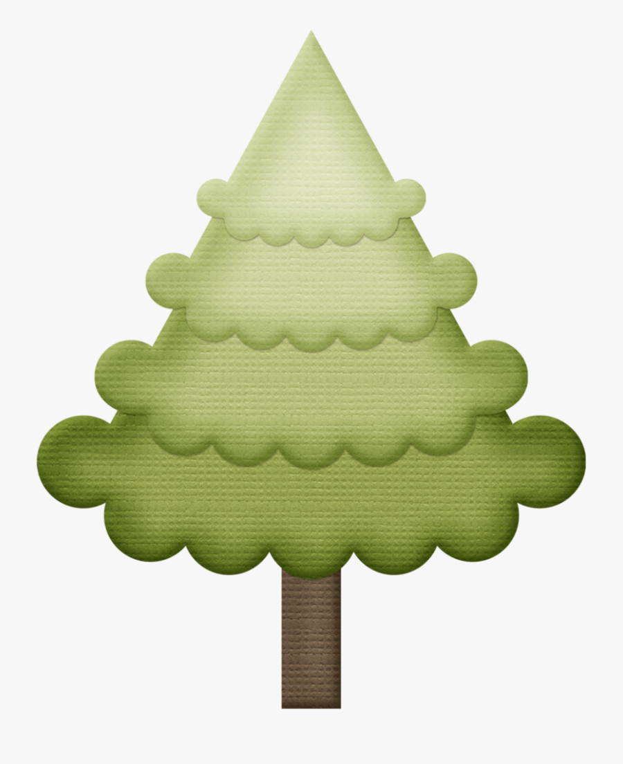 Woodland Clipart Christmas Tree - Elementos Bosque Png, Transparent Clipart