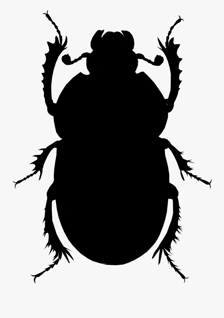 Beetle Clipart Insect Animal - Egyptian Scarab Beetle Clipart, Transparent Clipart