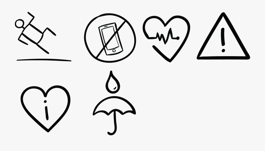 Features Included Were Fall Detection, Ability To Make - Heart, Transparent Clipart