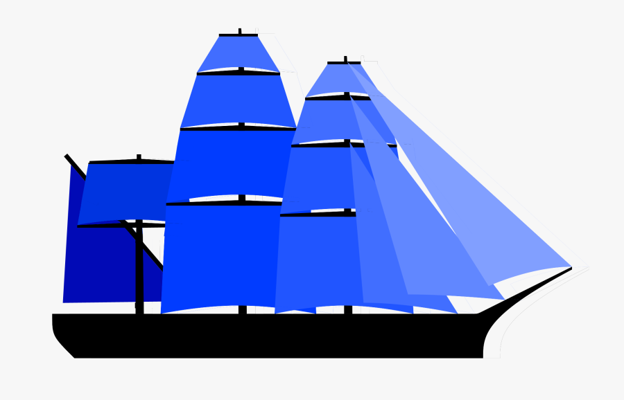 Clipart Of Ships, Vessel And Sail - Sail, Transparent Clipart