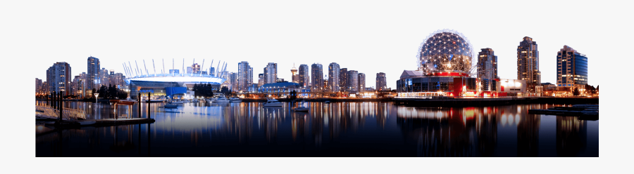 Vancouver City Skyline - Vancouver Skyline Png, Transparent Clipart